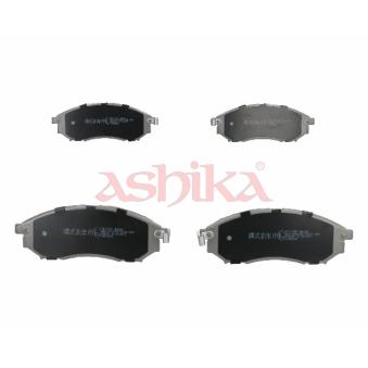 Jeu de 4 plaquettes de frein avant ASHIKA OEM D10605X00A Jeu de 4 plaquettes de frein avant ASHIKA OEM D10605X00A