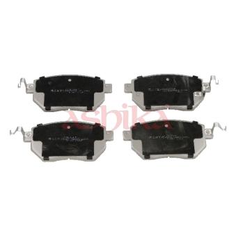 Jeu de 4 plaquettes de frein avant ASHIKA OEM D1060EG51A