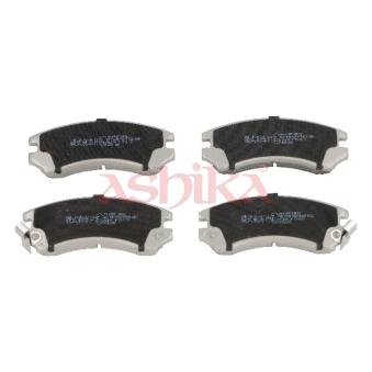 Jeu de 4 plaquettes de frein avant ASHIKA 50-01-135