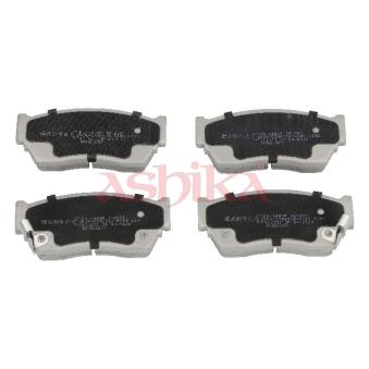Jeu de 4 plaquettes de frein avant ASHIKA [50-01-149]