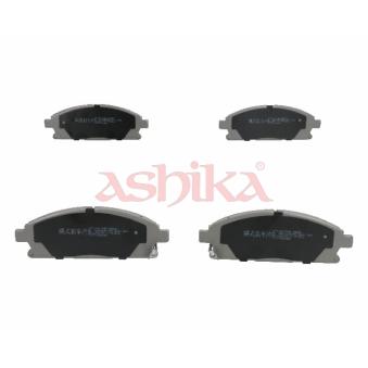 Jeu de 4 plaquettes de frein avant ASHIKA OEM 41060AD088