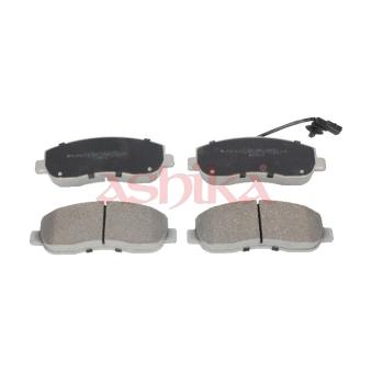 Jeu de 4 plaquettes de frein avant ASHIKA OEM 41060438R Jeu de 4 plaquettes de frein avant ASHIKA OEM 41060438R