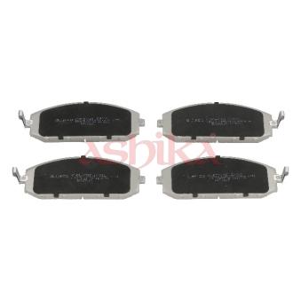 Jeu de 4 plaquettes de frein avant ASHIKA OEM D1060VC091