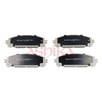 Jeu de 4 plaquettes de frein avant ASHIKA OEM 044650E030