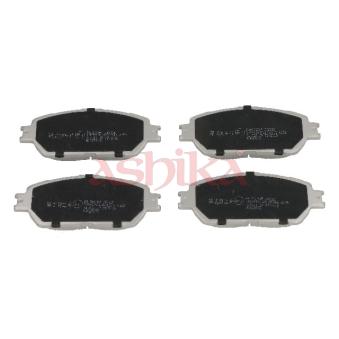 Jeu de 4 plaquettes de frein avant ASHIKA OEM 0446508030