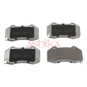 Jeu de 4 plaquettes de frein avant ASHIKA 50-03-3004