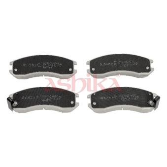 Jeu de 4 plaquettes de frein avant ASHIKA OEM E92Z2001B