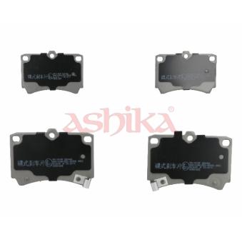 Jeu de 4 plaquettes de frein avant ASHIKA OEM BCYW3323ZC