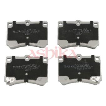Jeu de 4 plaquettes de frein avant ASHIKA OEM DCY13323Z