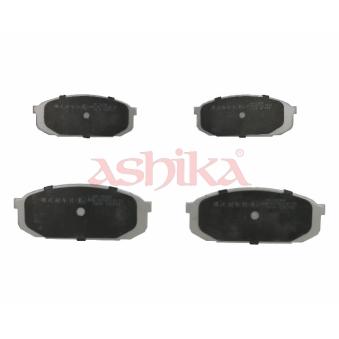 Jeu de 4 plaquettes de frein avant ASHIKA OEM B0Y13328Z