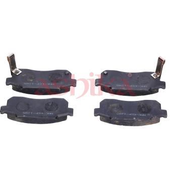 Jeu de 4 plaquettes de frein avant ASHIKA 50-04-417