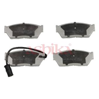 Jeu de 4 plaquettes de frein avant ASHIKA OEM 45022SM4G00