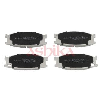 Jeu de 4 plaquettes de frein avant ASHIKA [50-05-507]