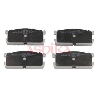 Jeu de 4 plaquettes de frein avant ASHIKA 50-05-508