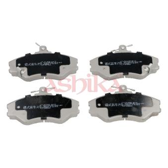 Jeu de 4 plaquettes de frein avant ASHIKA 50-05-595