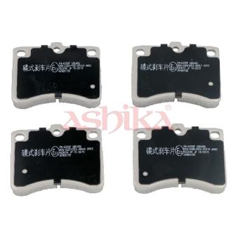 Jeu de 4 plaquettes de frein avant ASHIKA OEM AY040KE007