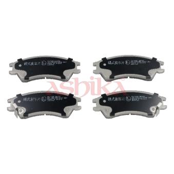 Jeu de 4 plaquettes de frein avant ASHIKA OEM 725193010
