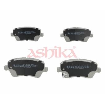 Jeu de 4 plaquettes de frein avant ASHIKA OEM 4711040