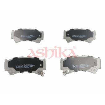 Jeu de 4 plaquettes de frein avant ASHIKA OEM 5510164G02000 Jeu de 4 plaquettes de frein avant ASHIKA OEM 5510164G02000
