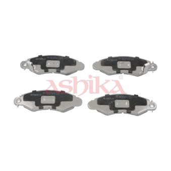 Jeu de 4 plaquettes de frein avant ASHIKA OEM 5520080E10