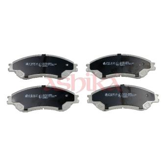 Jeu de 4 plaquettes de frein avant ASHIKA OEM 5581061M00