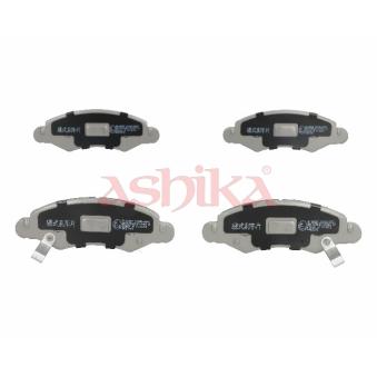 Jeu de 4 plaquettes de frein avant ASHIKA OEM 1605976