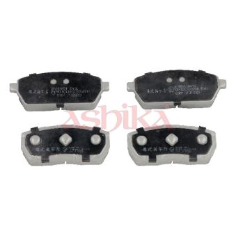 Jeu de 4 plaquettes de frein avant ASHIKA OEM 5520050FA0