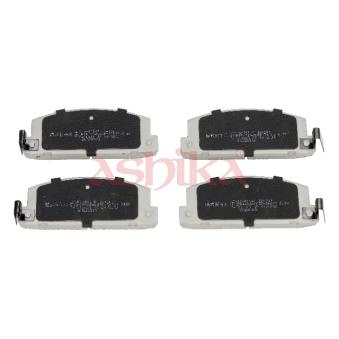 Jeu de 4 plaquettes de frein avant ASHIKA OEM 4312810