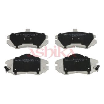 Jeu de 4 plaquettes de frein avant ASHIKA OEM 581012DA50
