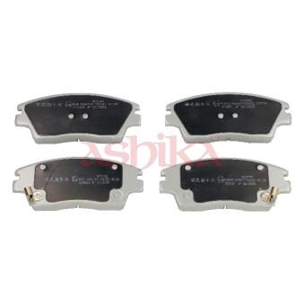Jeu de 4 plaquettes de frein avant ASHIKA [50-0H-H24]