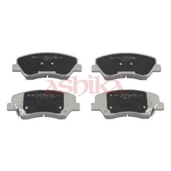 Jeu de 4 plaquettes de frein avant ASHIKA OEM 58101H8A05