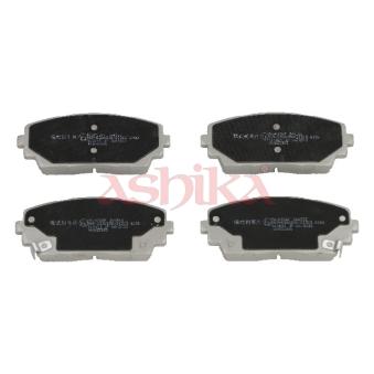 Jeu de 4 plaquettes de frein avant ASHIKA OEM 581011YA45