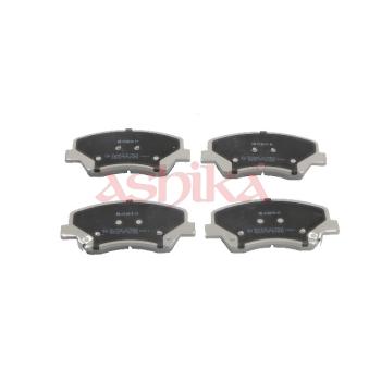 Jeu de 4 plaquettes de frein avant ASHIKA 50-0K-K26 pour OPEL COMBO 1.6 CRDi 110 - 110cv