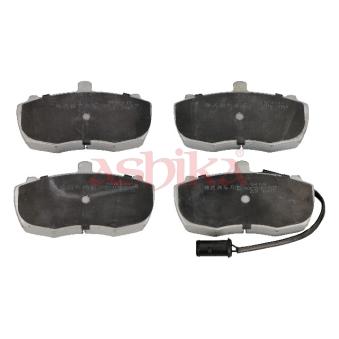 Jeu de 4 plaquettes de frein avant ASHIKA OEM RTC3348