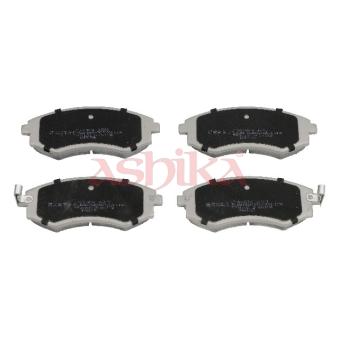 Jeu de 4 plaquettes de frein avant ASHIKA OEM 4813008151