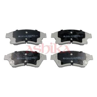 Jeu de 4 plaquettes de frein avant ASHIKA OEM 13356286
