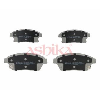 Jeu de 4 plaquettes de frein avant ASHIKA OEM 95516193