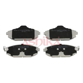 Jeu de 4 plaquettes de frein avant ASHIKA [50-H0-001]