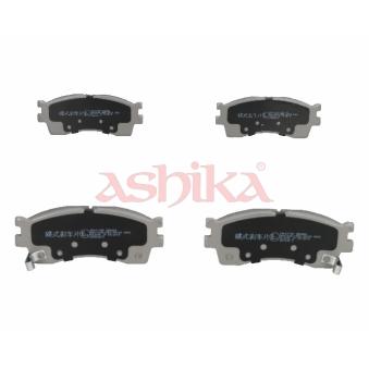 Jeu de 4 plaquettes de frein avant ASHIKA OEM 58115FDC00