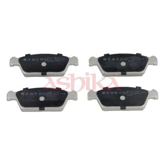 Jeu de 4 plaquettes de frein avant ASHIKA 50-W0-000