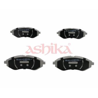 Jeu de 4 plaquettes de frein avant ASHIKA OEM PW892497
