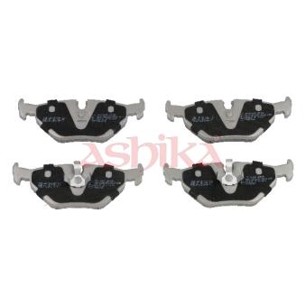 Jeu de 4 plaquettes de frein arrière ASHIKA OEM 34211158136