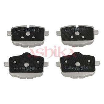 Jeu de 4 plaquettes de frein arrière ASHIKA OEM 34218847061 Jeu de 4 plaquettes de frein arrière ASHIKA OEM 34218847061