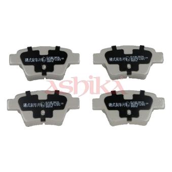 Jeu de 4 plaquettes de frein arrière ASHIKA OEM 425440