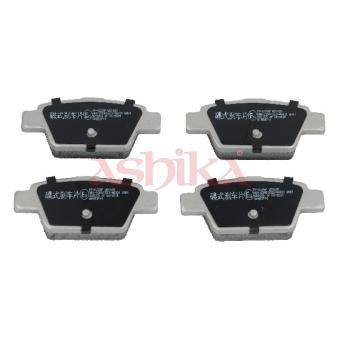 Jeu de 4 plaquettes de frein arrière ASHIKA OEM 71772816