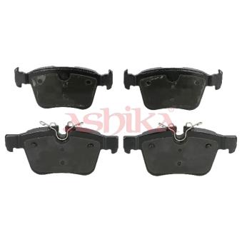 Jeu de 4 plaquettes de frein arrière ASHIKA 51-00-0313