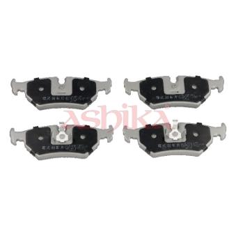 Jeu de 4 plaquettes de frein arrière ASHIKA 51-00-0314