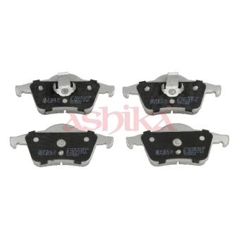 Jeu de 4 plaquettes de frein arrière ASHIKA OEM 8623862