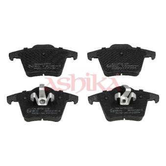 Jeu de 4 plaquettes de frein arrière ASHIKA OEM 30793093