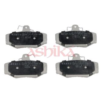 Jeu de 4 plaquettes de frein arrière ASHIKA OEM 270923